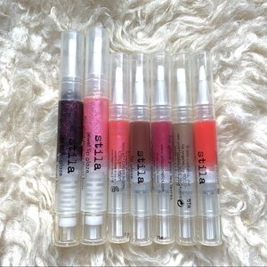 New Stila Lip Glaze Bundle of 7